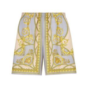 Versace Men's La Coupe Des Dieux Silk Shorts